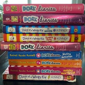 Dork Diaries/Diary of a Wimpy Kid Books